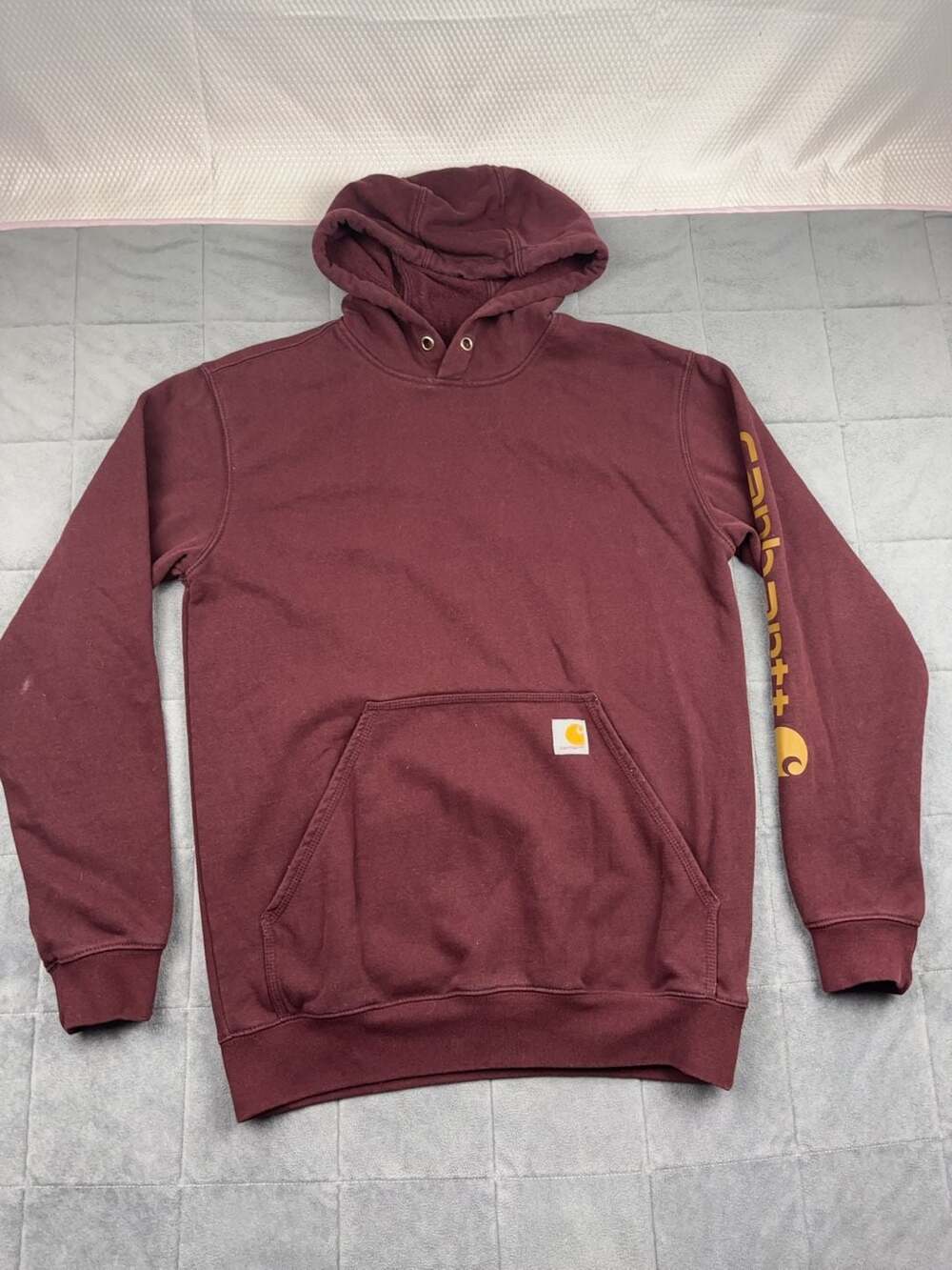 Carhartt K288 Loose Fit Logo Sleeve Hoodie Size S